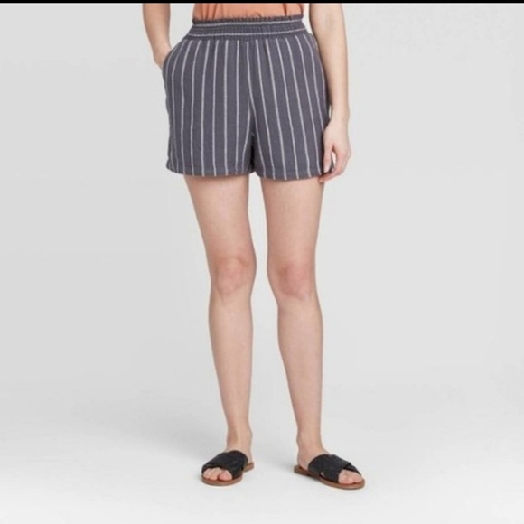 Universal Thread XXL Linen Pull on High Rise Casual Shorts - Picture 1 of 4